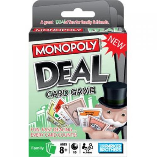 Монополия Deal карточная игра на англ.